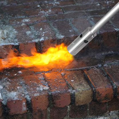 Propane Weed Torch Self Igniting, Garden Ice Melt Fire Starter Burner for Garden, Patio and Yard Use