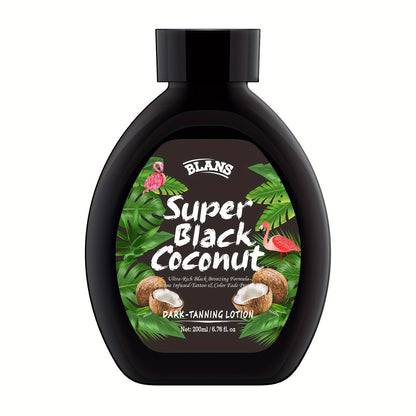 Sunless Tanning Cream with Coconut Natural Glow Bronzing Lotion Alcohol-Free BPA-Free for All Skin Types Medium Skin Tone Daily Self Tanner
