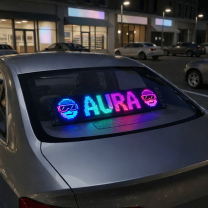 Programmable LED Sign, Flexible Matrix Display with App Control, Custom Text & Animations, Music Sync
