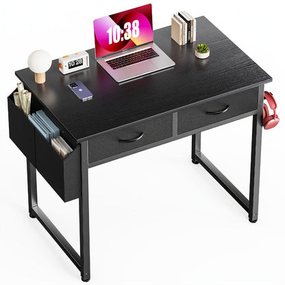 32-Inch Makeup Vanity Desk, Lighted Makeup Table for Dressing and Daily Routines detail image - detail view 5