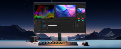 27-Inch QHD 100Hz Computer Monitor 2560x1440 IPS Display, AMD FreeSync, Ultra-Thin Bezel, HDMI DisplayPort