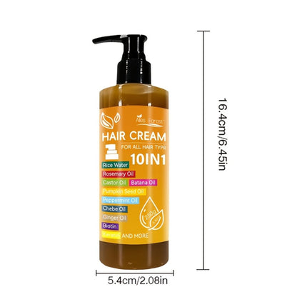 10-in-1 Hair Essence High Permeability Hair Care Film, Batana Rosemary Castor Oil Biotin & Keratin