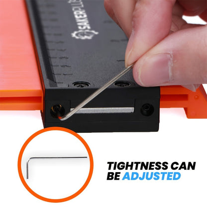 Contour Gauge Profile Tool with Lock – 6 Inch & 11 Inch Shape Duplicator for Flooring, Tile, Woodworking, Carpet Cutting & Irregular Shape