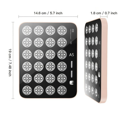 LED Light Therapy Device for Face & Body with Stand - Home Spa for Entryways, Bedrooms and Living Spaces
