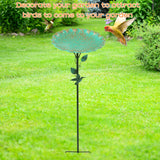 Green Bird Bath