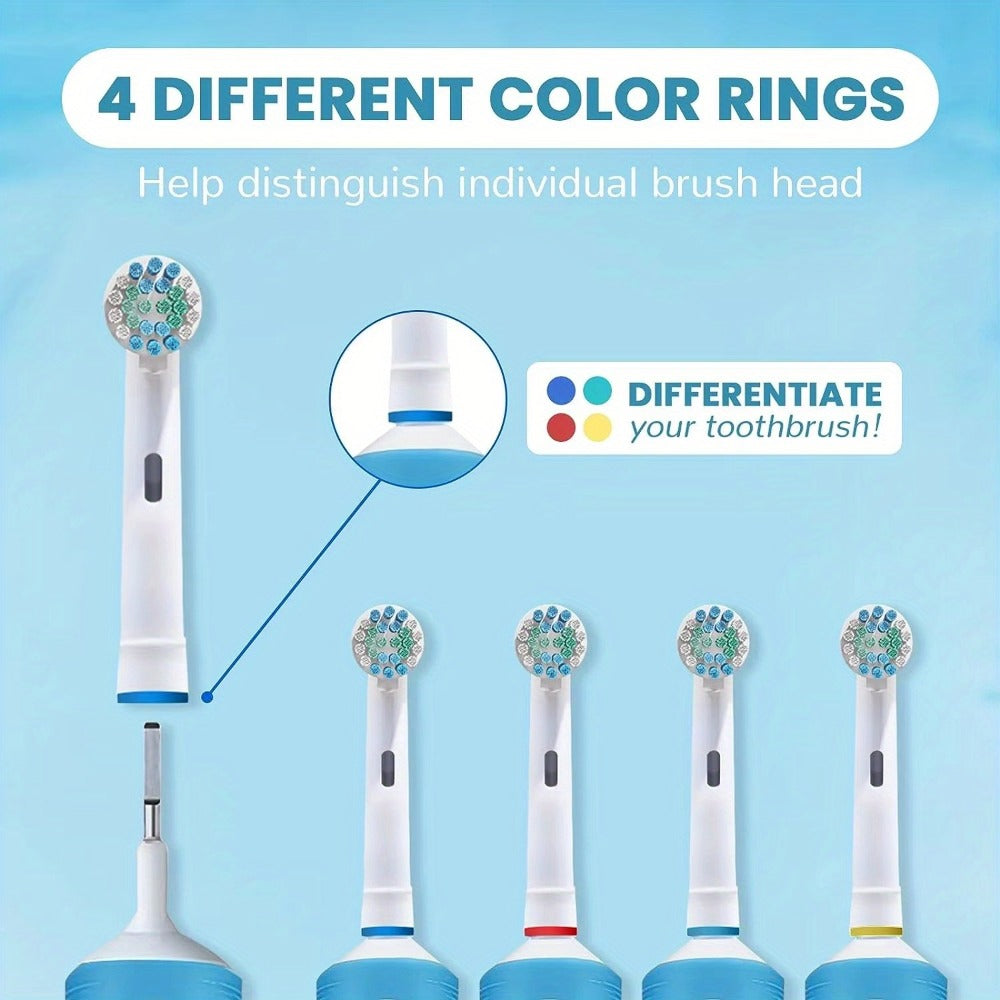 Replacement Toothbrush Heads Compatible with Oral-B Electric Toothbrush - 12 Pack Professional Brush Heads