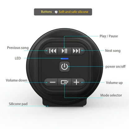 4D Surround Sound Subwoofer Speaker, Wireless & Wired, USB Plug & Play, Party Speaker for Laptop