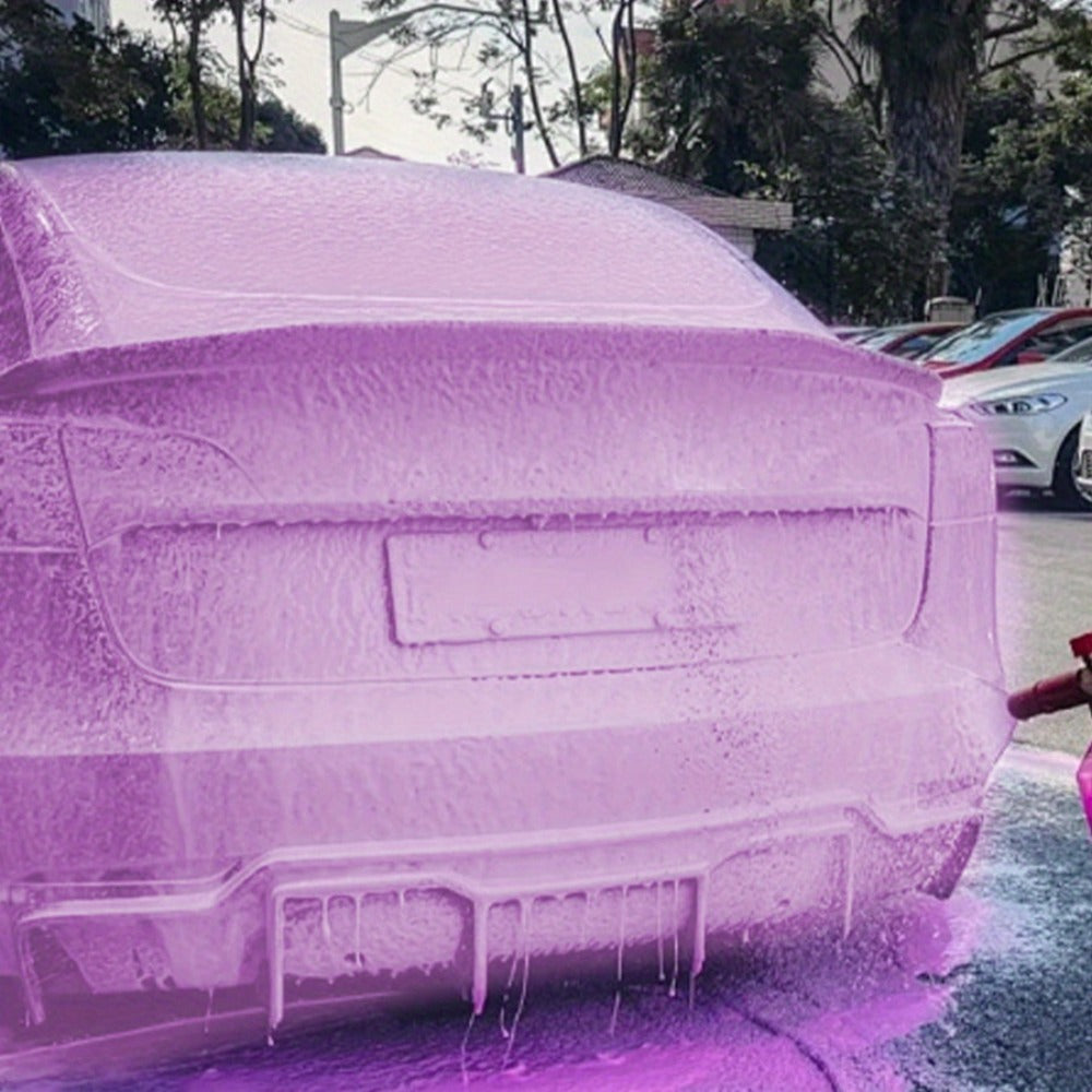 Pink Foam Pre-Wash Car Shampoo – Floral Scent Snow Foam Prewash Solution, Safe for Coatings & Paint | Foam Cannon
