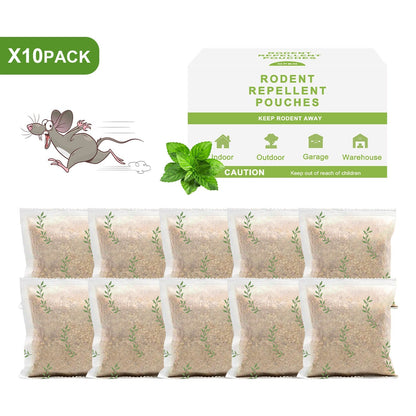 Mouse, Peppermint Pouches Car RV Garage Camper Indoor Outdoor for Garden, Patio and Yard Use