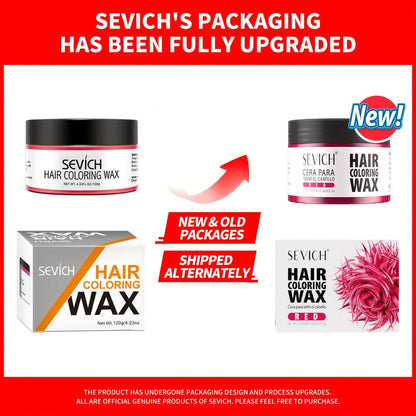 Hair Color Wax 13 Shades 120g, Temporary Hair Dye for Men & Women, Easy Apply & Wash Out, Party, Festival