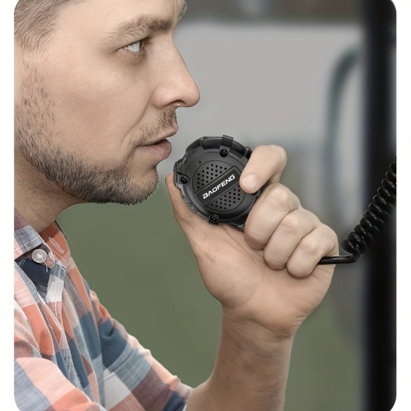 Walkie Talkie Remote Speaker Microphone H3 Lightweight Shoulder Mic PTT for Two Way Radio Clear Communication Outdoor Hiking Camping
