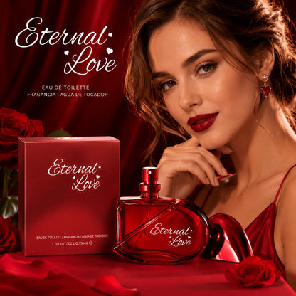 Perfume for Women Love Floral EDP in Sculptural Red Bottle with Fresh Romantic Scent Profile