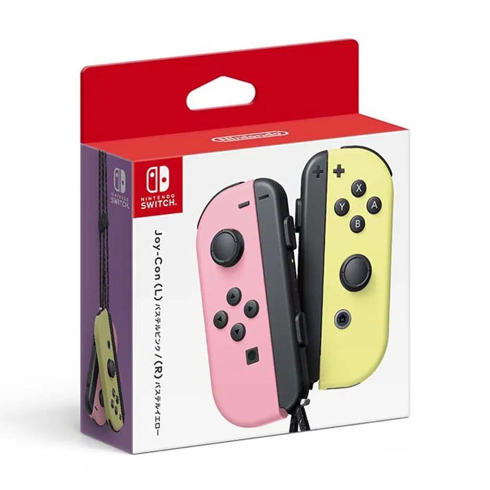 Nintendo Switch Joy-Con Controller Pair, Japan Exclusive Pastel & Neon Colors, HD Rumble, IR Motion Camera