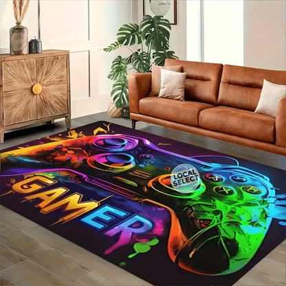 Gaming Mouse Pad Large Extended Cyberpunk Controller Design Desk Mat for PC Console Streaming for an Everyday Personal Care Routine