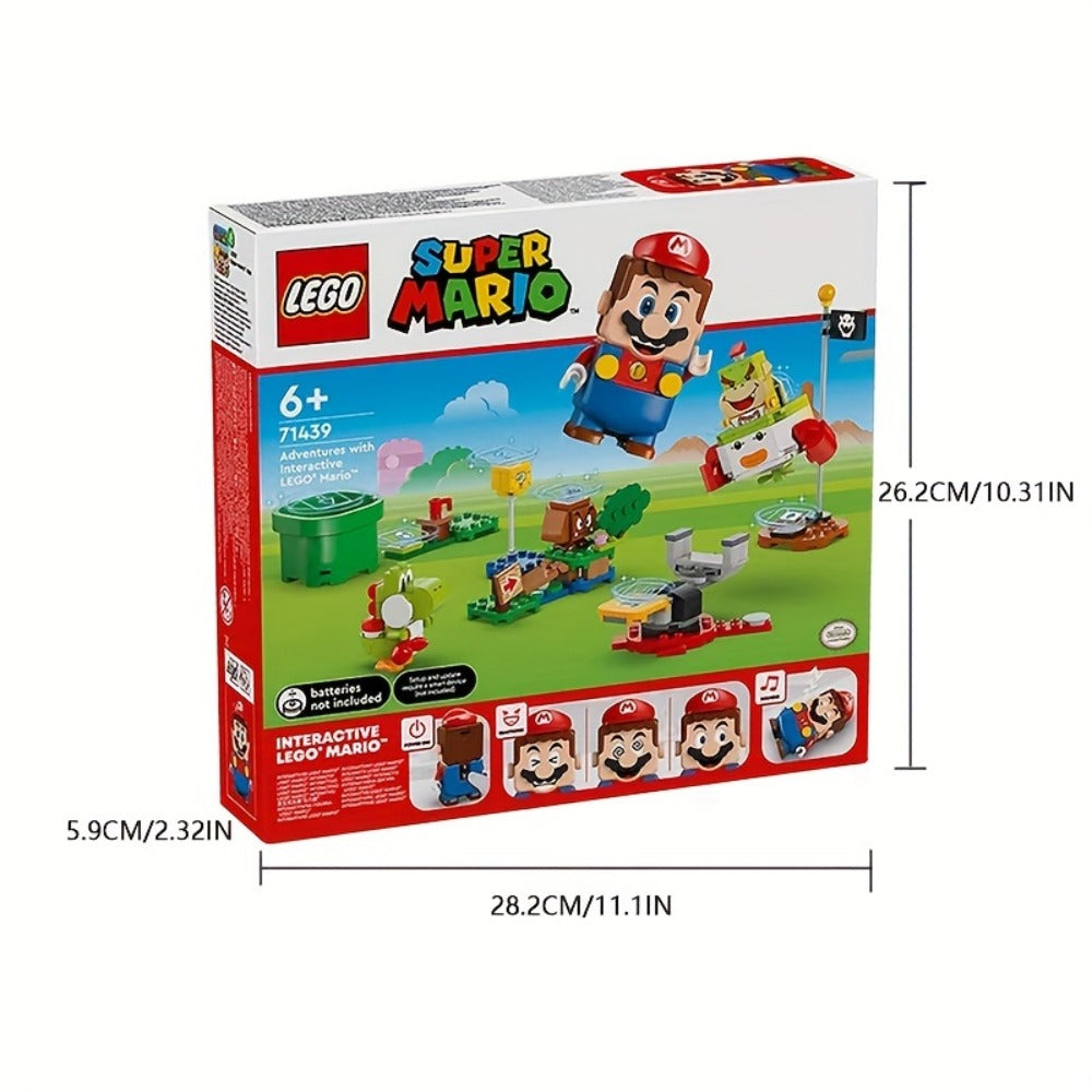 Interactive Mario Building Set LEGO 71439, Adventures with Interactive LEGO Mario Starter Course 218 Pcs