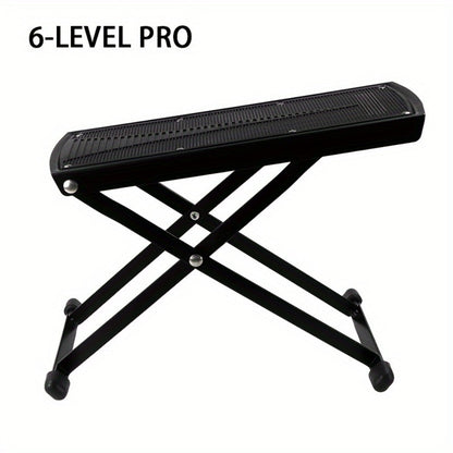 Adjustable Pedicure Footrest Stand 4-6 Level Non-Slip Portable Foot Rest for Nail Care – Professional Manicure Pedicure Tool for Salon