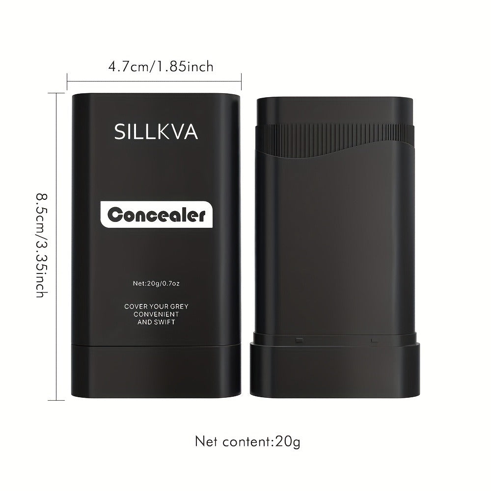 Gray Root Touch-Up Color Concealer Comb for Hair & Beard, Fine Teeth Applicator, 5 Shades, Precise Coverage 0.7oz Each