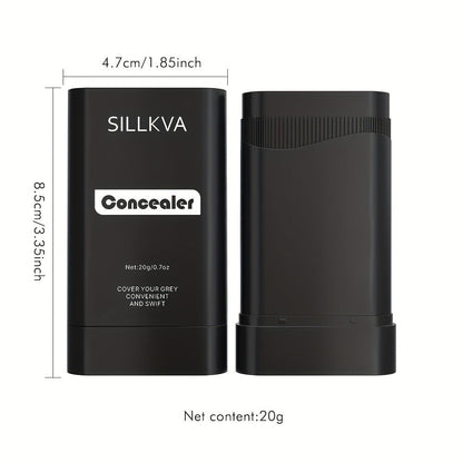 Gray Root Touch-Up Color Concealer Comb for Hair & Beard, Fine Teeth Applicator, 5 Shades, Precise Coverage 0.7oz Each