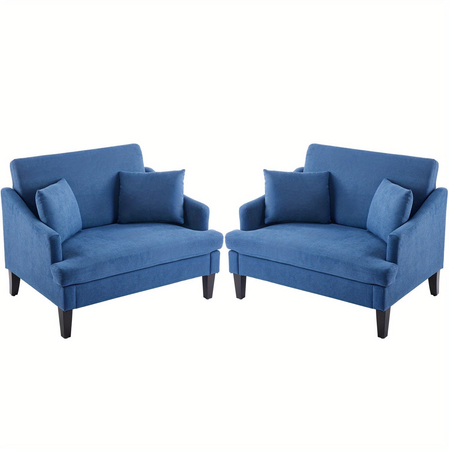 Accent Chair shown in the Blue, Set Of 2 option