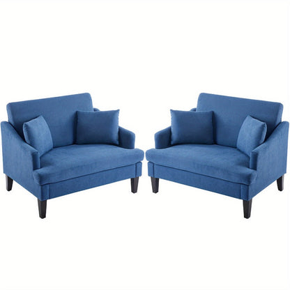 33.5-Inch Oversized Accent Chair with Memory Foam, Bedroom Reading Chair for Living Room detail image - detail view 5