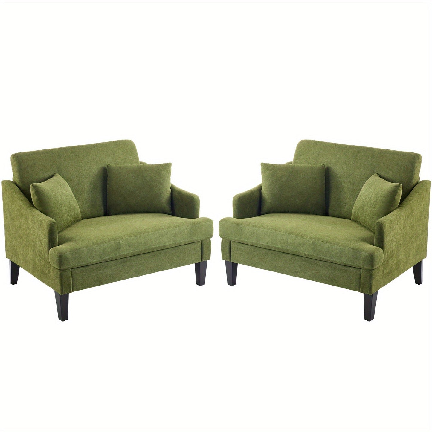 Accent Chair shown in the Green, Set Of 2 option