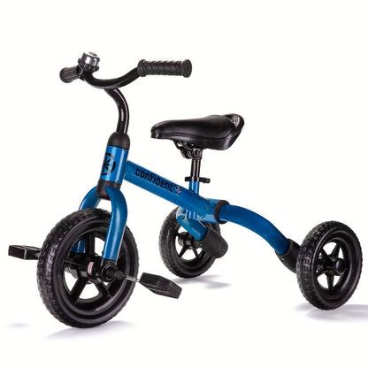 3-in-1 Toddler Tricycle & Balance Bike for Kids Ages 2-5, Folding Trike with Adjustable Seat & Removable Pedals