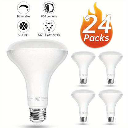 BR30 LED Flood Light Bulbs 12W 800 Lumens 5000K Daylight White Non-Dimmable, for Home, Desk and Accent Lighting