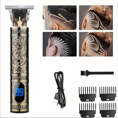 Vintage Bronze LCD Lighter - Novelty Antique Style Windproof Lighter with Dragon Skull Buddha for Entryways, Bedrooms and Living Spaces