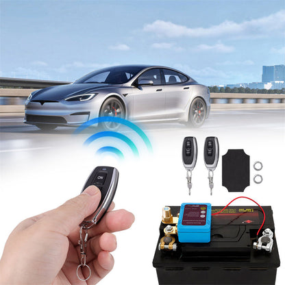 Battery Disconnect Switch Remote 12V 24V 240A – Wireless Kill Switch Auto Cut-Off Magnetic Relay, Anti-Drain Anti-Theft for Car Truck RV ATV