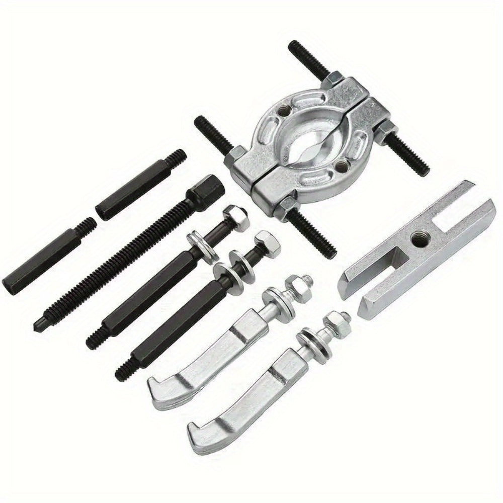 Bearing Puller Set 9-Piece – Gearbox Bearing Removal Tool Kit for Automotive & Mechanical Repair, Internal External Bearing Extractor