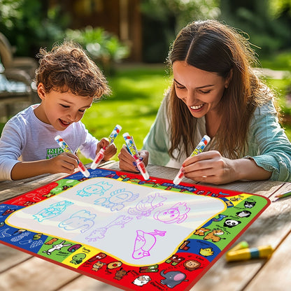 Water Doodle Mat for Toddlers Kids with 2 Water Pens with the Listed Color, Size or Set Options for Everyday Use