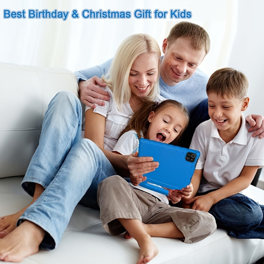 Kids Tablet 10.1 Inch with Android 14, 8GB RAM, 64GB Storage, 1280x800 Display and 6000mAh Battery