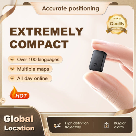 Black Rectangular GF08-Labeled Tracker Device Sets in 2, 3, 4, 5 or 6-Piece Checkout Options