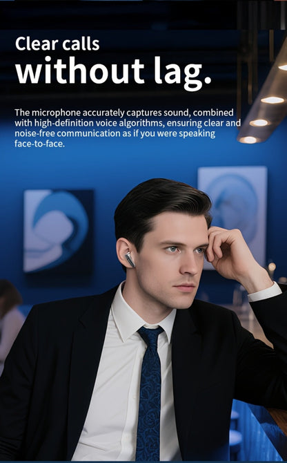 Wireless Earbuds Mini Lightweight In-Ear with ENC Call Processing, Touch Controls and Three Colors