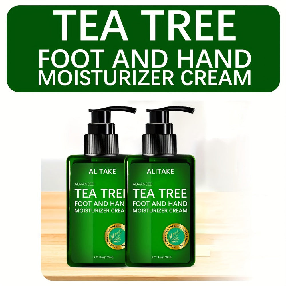 Botanical Foot & Hand Lotion 150ml with Natural Plant Extracts | Deep Hydrating Moisturizer for Dry Cracked Heels & Rough Hands | Non-Greasy