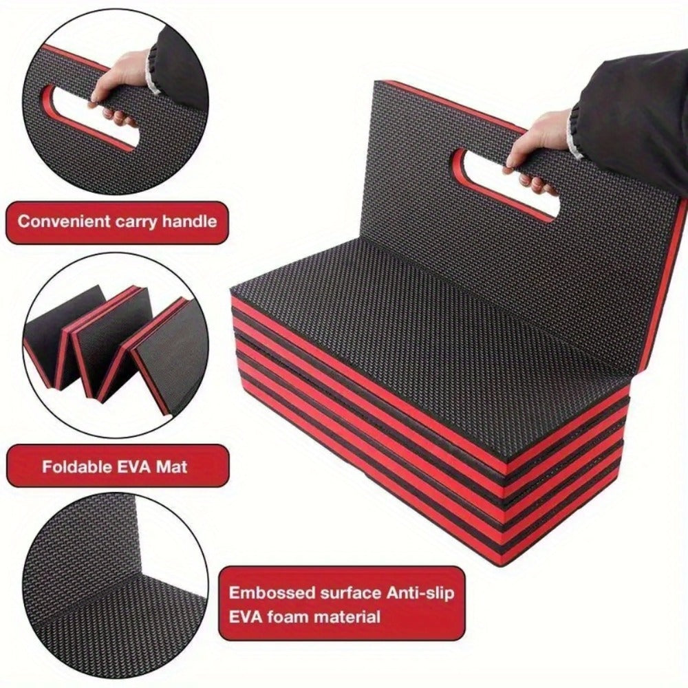 EVA Foldable Work Kneeling Pad – Waterproof Thermal Insulation Mat for Car Repair, Camping & Outdoor Use – 1 or 2 Pack