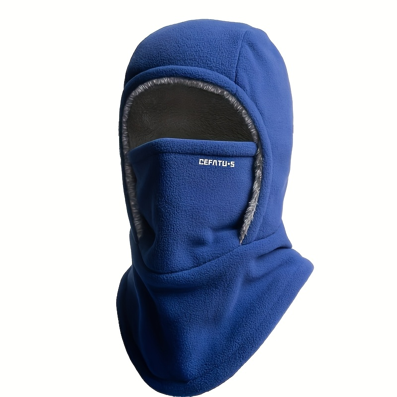Winter Balaclava Hat with Neck Mask & Ear Protection – Windproof Face-Fit Knit Ski Mask for Men & Women, Thermal Head Cover for Cycling