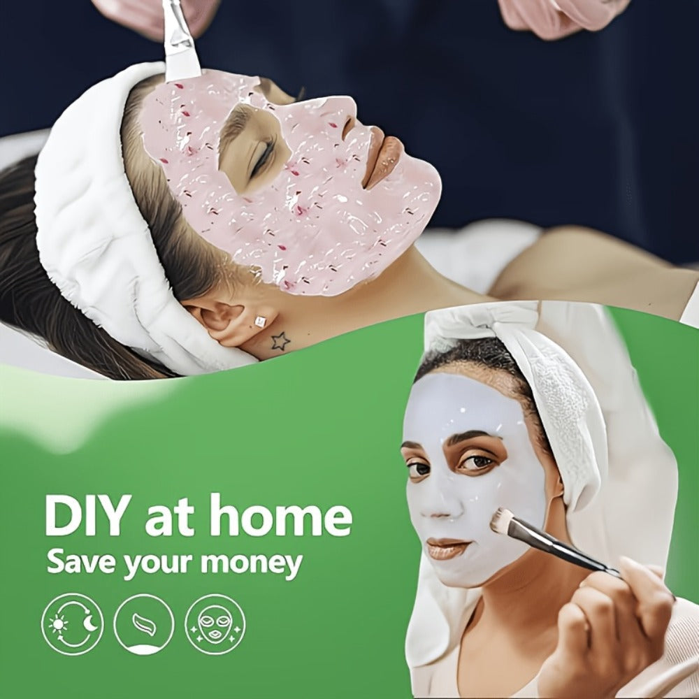 Tea Tree Jelly Mask Powder 12.3oz Hydro Gel Peel-Off Face Mask – Moisturizing Hydrating Anti-Wrinkle Professional Facial Treatment for Home
