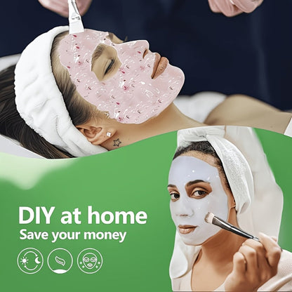 Tea Tree Jelly Mask Powder 12.3oz Hydro Gel Peel-Off Face Mask – Moisturizing Hydrating Anti-Wrinkle Professional Facial Treatment for Home