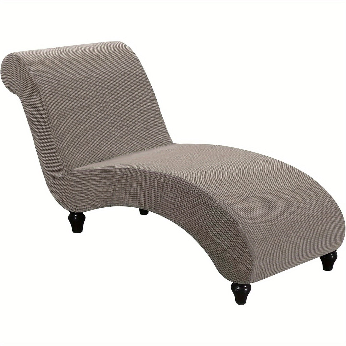 Chaise Lounge Cover Stretch Slipcover Jacquard Fabric Chair Sofa Protector for Living Room Bedroom Multi-Color