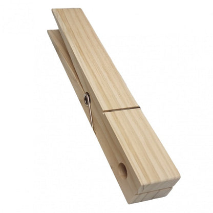 Wooden Clothespins Heavy Duty Laundry Clips – Oversized Clothes Pins for Bathroom, Kitchen & Outdoor Drying, Rust-Resistant Wood Towel Clip