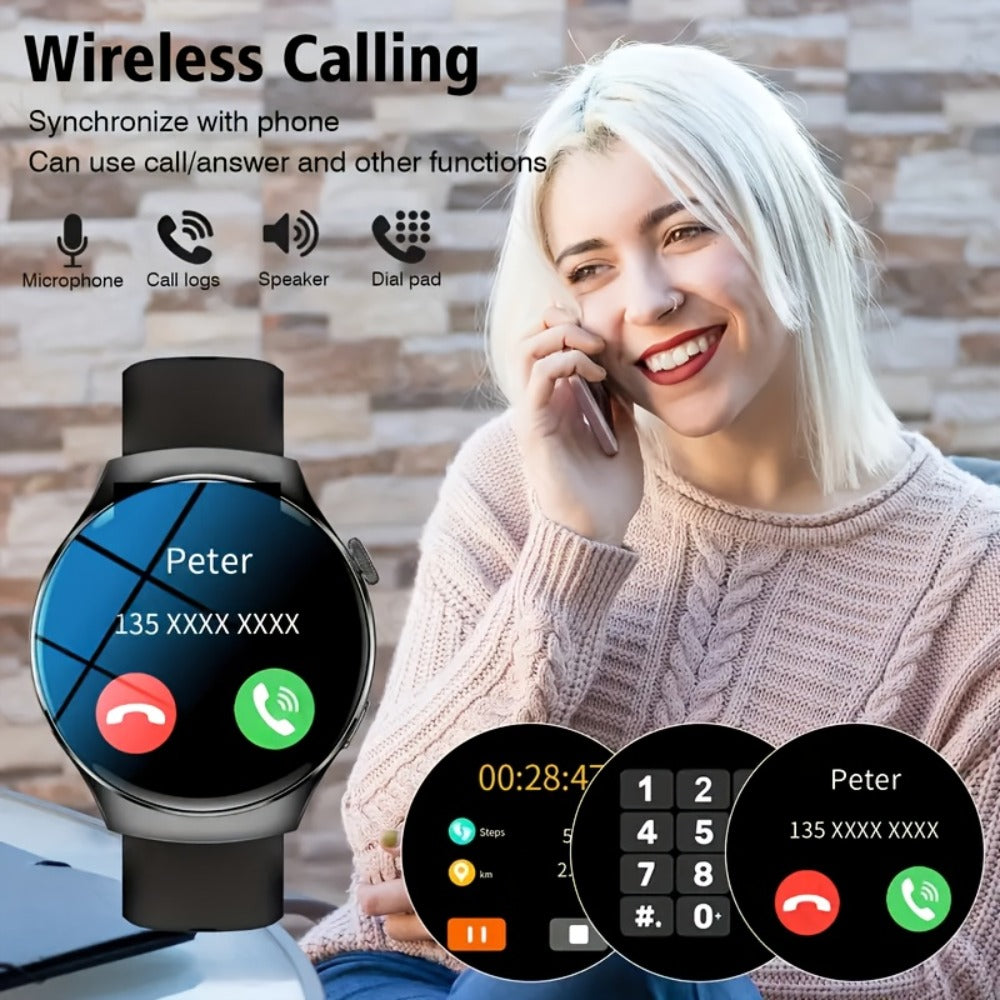 OLED Touchscreen Business Smartwatch Unisex with the Listed Color, Size or Style Options for Everyday Wear