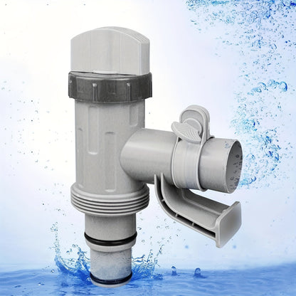 Pool Plunger Valve with Holder for Garden, Patio and Yard Use, with the Listed Configuration