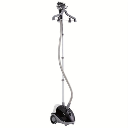 1500W Floor-Standing Garment Steamer with 1.8L Tank, 45-Second Heat-Up and Up to 60-Minute Steam Label