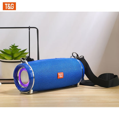 Bluetooth Speaker T&G TG192 with 2400mAh Battery, IPX4 Rating, RGB Breathing Light and Five Color Options