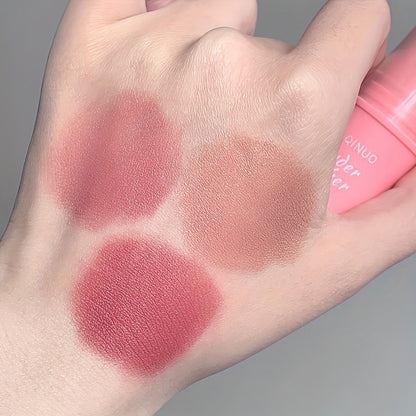 Cream Blush Stick Set 3-Piece, Blendable Cream-to-Powder Blusher, Matte & Shimmer Cheek Color, No-Brush Finger-Blend