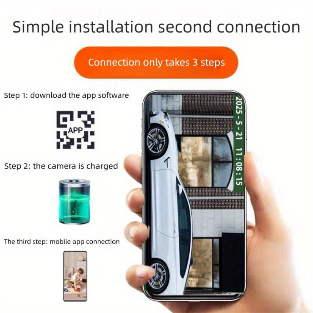 Security Camera Mini 1080P Pan-Tilt Model with Dual-Band WiFi, Infrared Night Vision and Optional 32GB Card Bundles