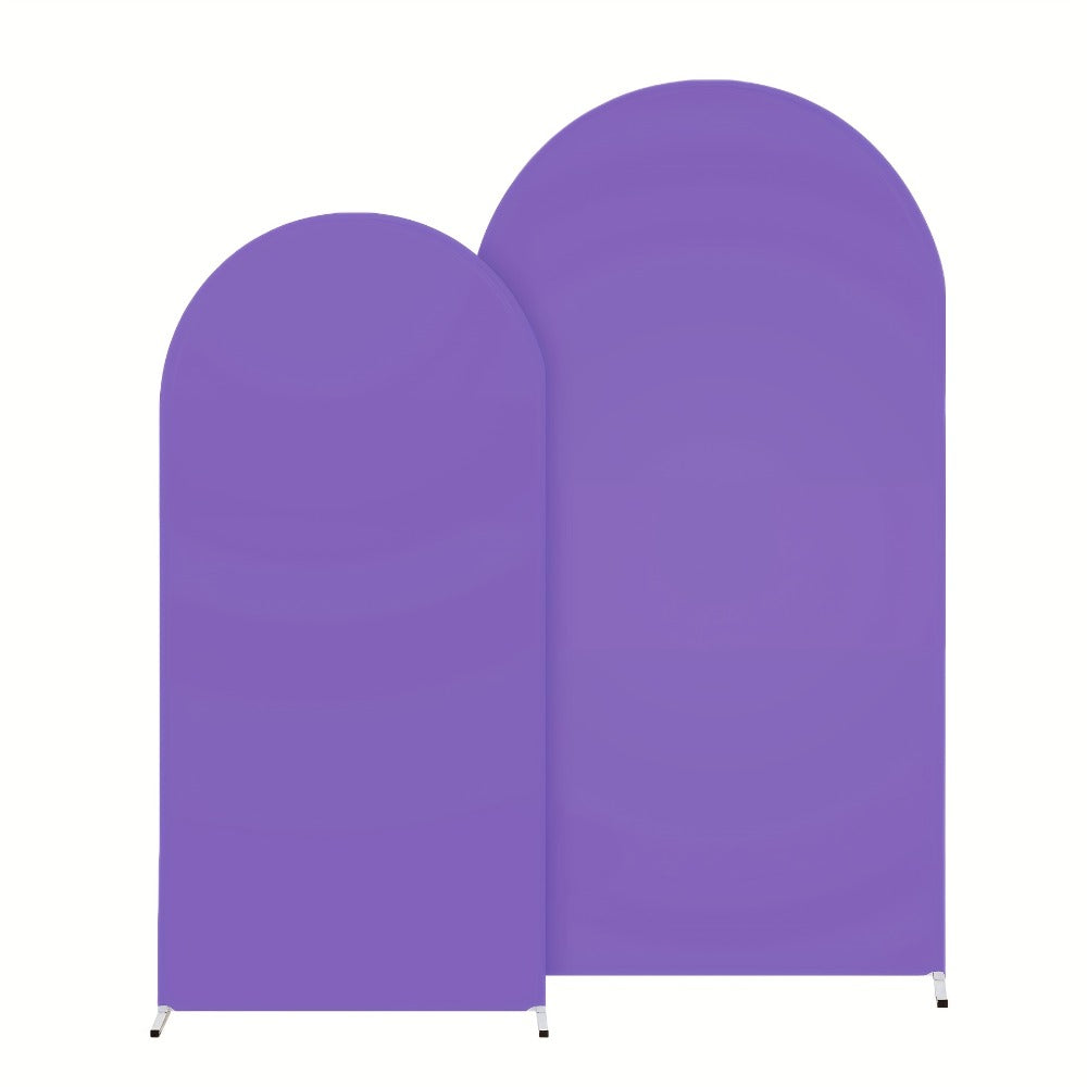 Wedding Arch Cover 2pcs Stretchable Wrinkle-Free Polyester Tight-Fit Arch Banner Covers for an Everyday Personal Care Routine