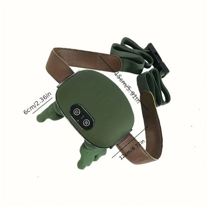 Portable Electric Neck & Shoulder Massager, Japanese-Style Acupressure 3D Kneading with Heat, Deep Tissue for Back