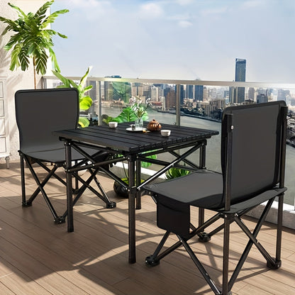 Folding Camping Table with Storage Bag – Large Portable Outdoor Picnic Table for Camping, BBQ, Garden, Backyard & Self-Driving Tours